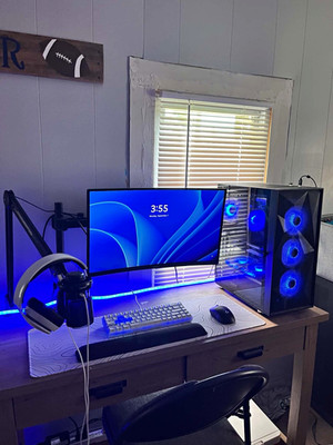 Entire pc setup (desk and chair not included)