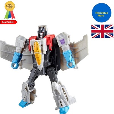 Interaktives Starscream Spielzeug - 10 cm Actionfigur mit einfacher Wechselfunktion