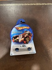 2006 Hot wheels Holiday Hot Rods - Chevy 1500, silver w/blue 10 spoke wheels