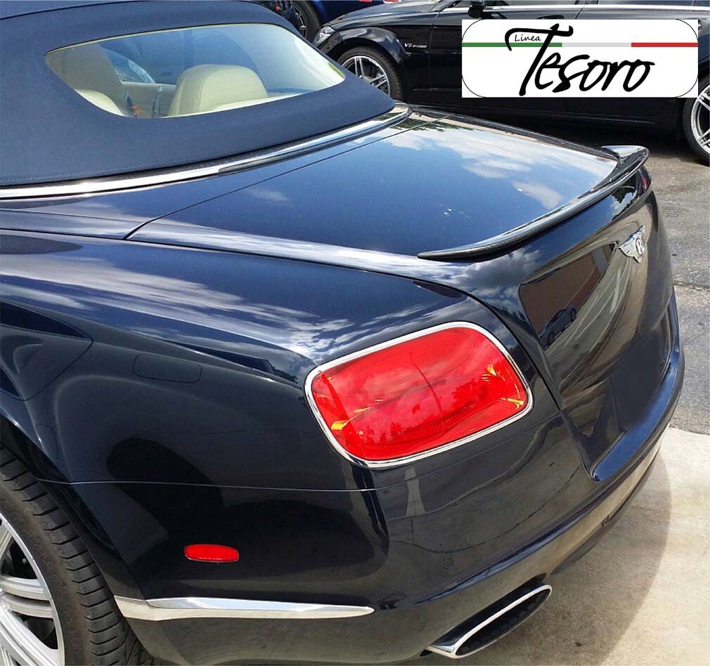 Bentley Continental GTC Tesoro  Flush mount Trunk Spoiler 2012-18 Made in USA