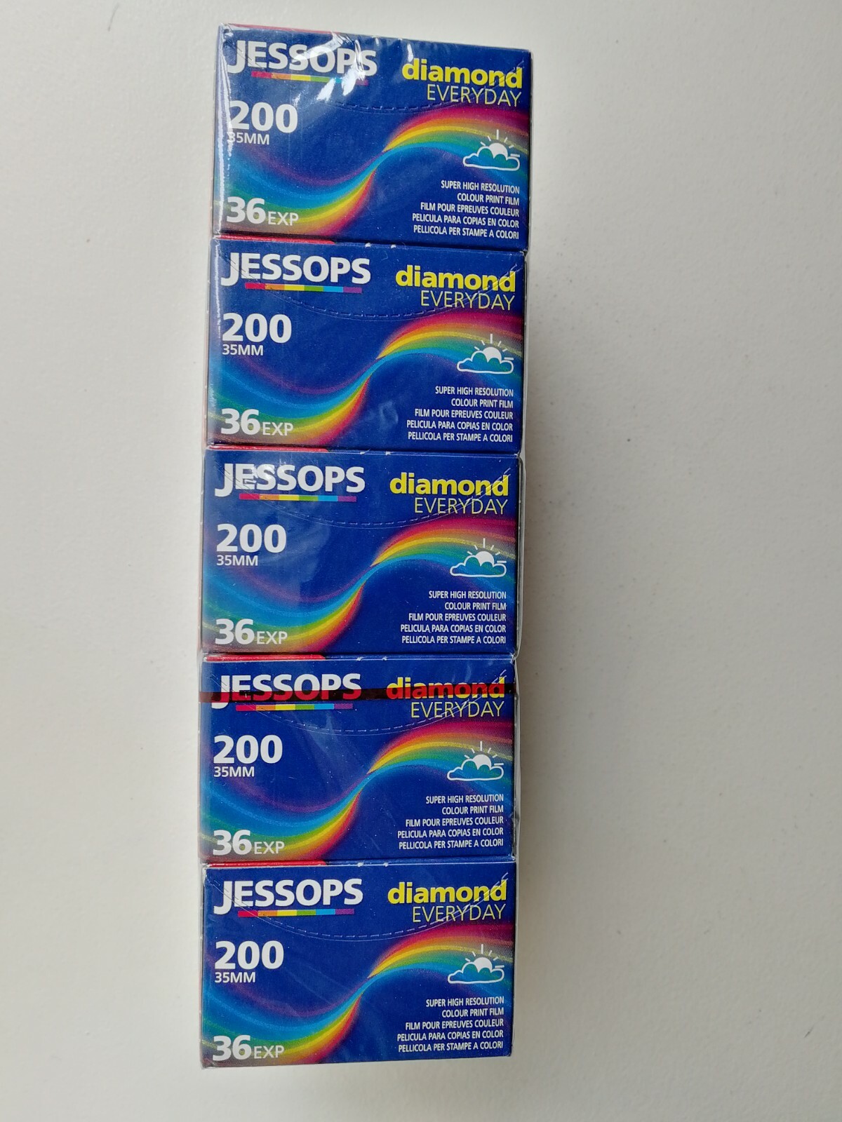 JESSOP Diamond EVERYDAY ISO 200 35MM FILM 09/2007.. PRICE FOR ONE ROLL