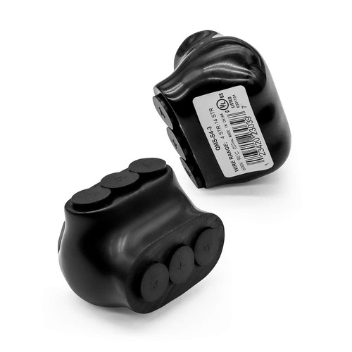 Durable Insulated Cable Connectors: 5-Pack of 3 Ports for Various Wire Sizes - Picture 9 of 9