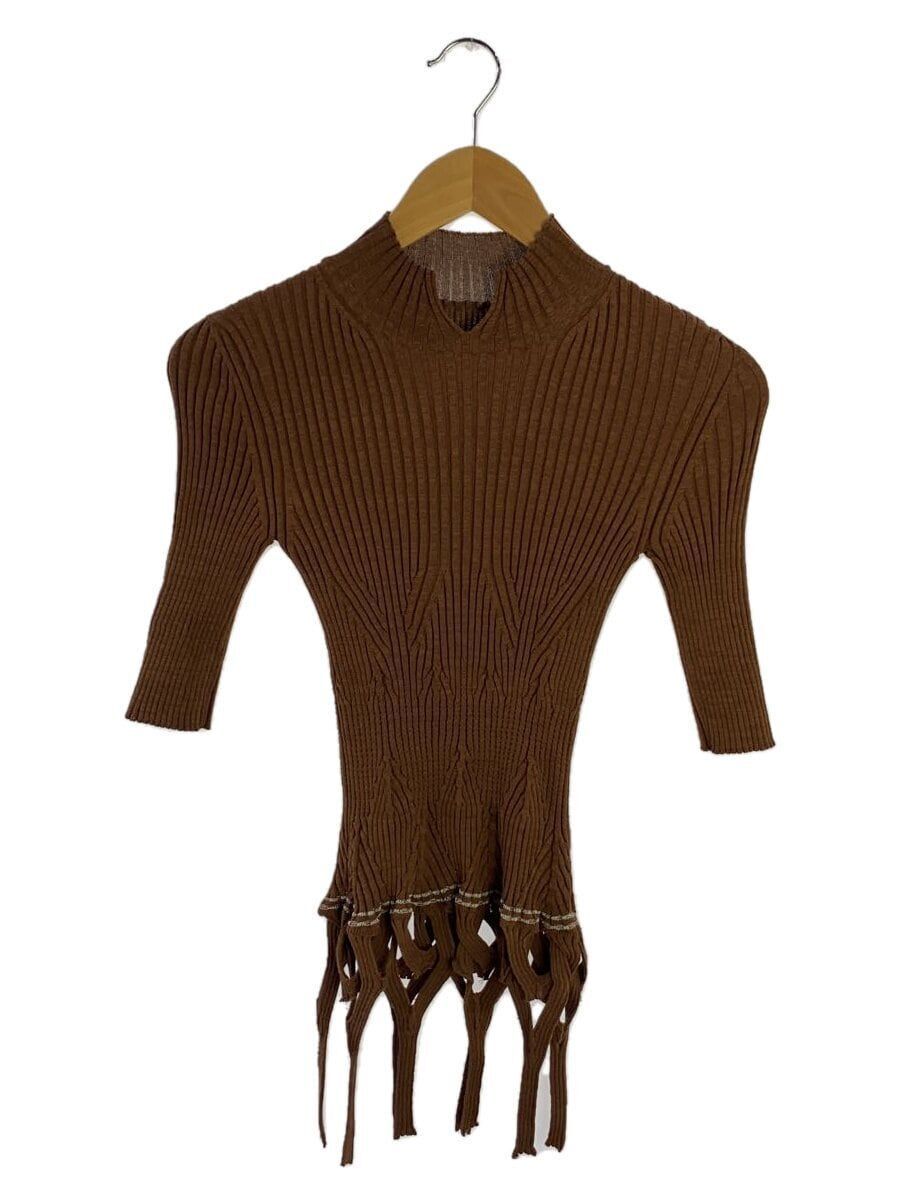 mame kurogouchi knit sweater 23SS basket weave detailed knitted  