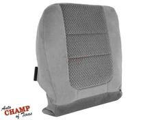 2001 Ford F250 F350 F450 XLT Crew-Cab - Driver Side Bottom Cloth Seat Cover Gray