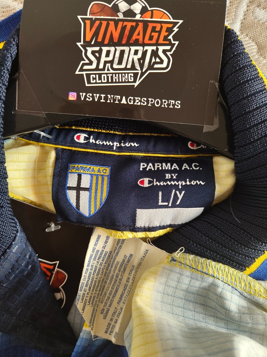 Vintage AC Parma Calcio Football Home Shirt 1999-2000