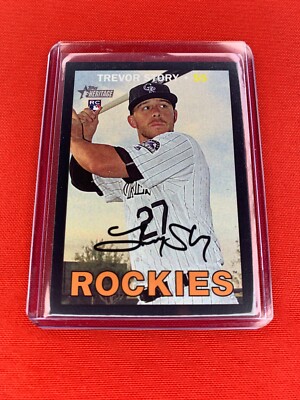 * Star Trevor Story 2016 Heritage High-Number THC-707 RC Walmart Black Border *