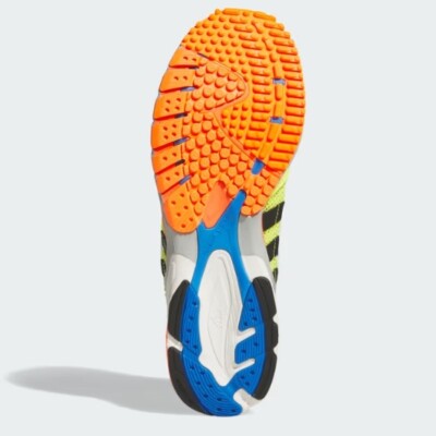 Adidas X Bad Bunny Adizero 72 Shoes Shock Yellow/Blue - JQ8757
