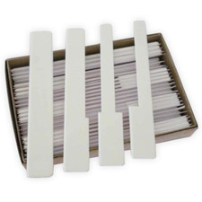 Piano Keytops White Replacement Acrylic Keytops Short Head - Full Set Of 52