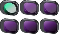 K F Concept 6 Pack ND8 ND16 ND32 ND64 ND128 CPL ND Filters for DJI Mini 4 Pro