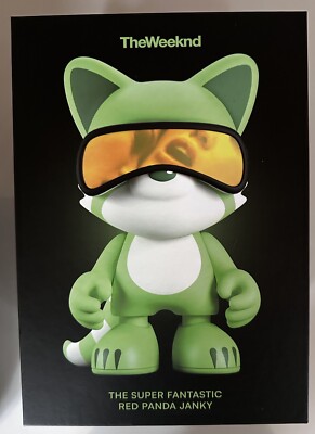 The Weeknd X Superplastic Kiss Land Green Janky Figur 8   neuwertig