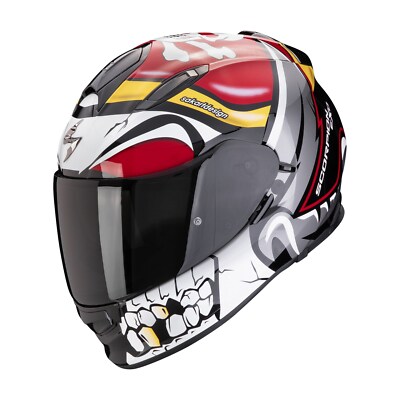 Scorpion Exo 491 Pirate Rot Motorradhelm  Gr. XXL - Integralhelm