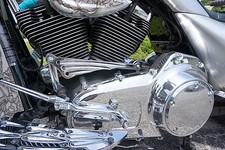 Harley Bagger Touring Chrome Billet Shift Rod Made IN The USA