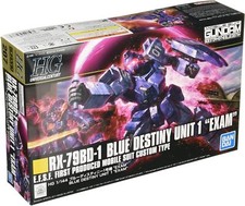 Bandai HGUC 207 Gundam Rx-79bd-1 Blue Destiny Unit 1 Exam 1/144
