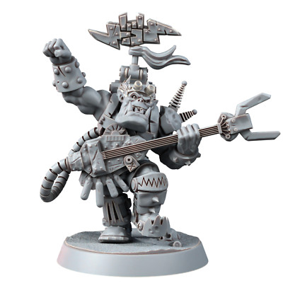 Ork Elektro Rokker Wargame Exclusive Goff Rocker Band Flash Gitz Lootas Nob