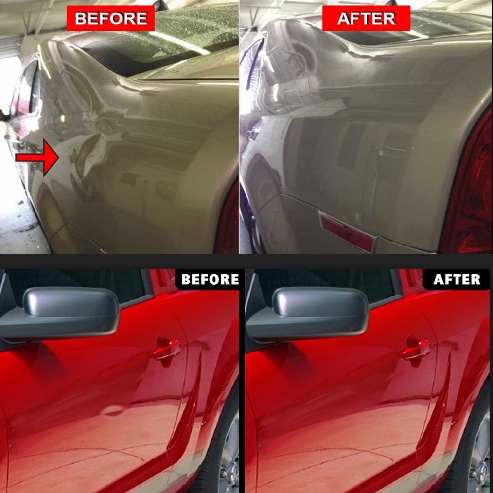 WHDZ 3Pcs Car Paintless Tools – Puller Rods Dent Removal Body Push Kits