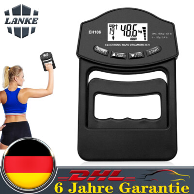Hand Dynamometer 180Kg Grip Strength Trainer Elektronische Griffkraft Messgerät