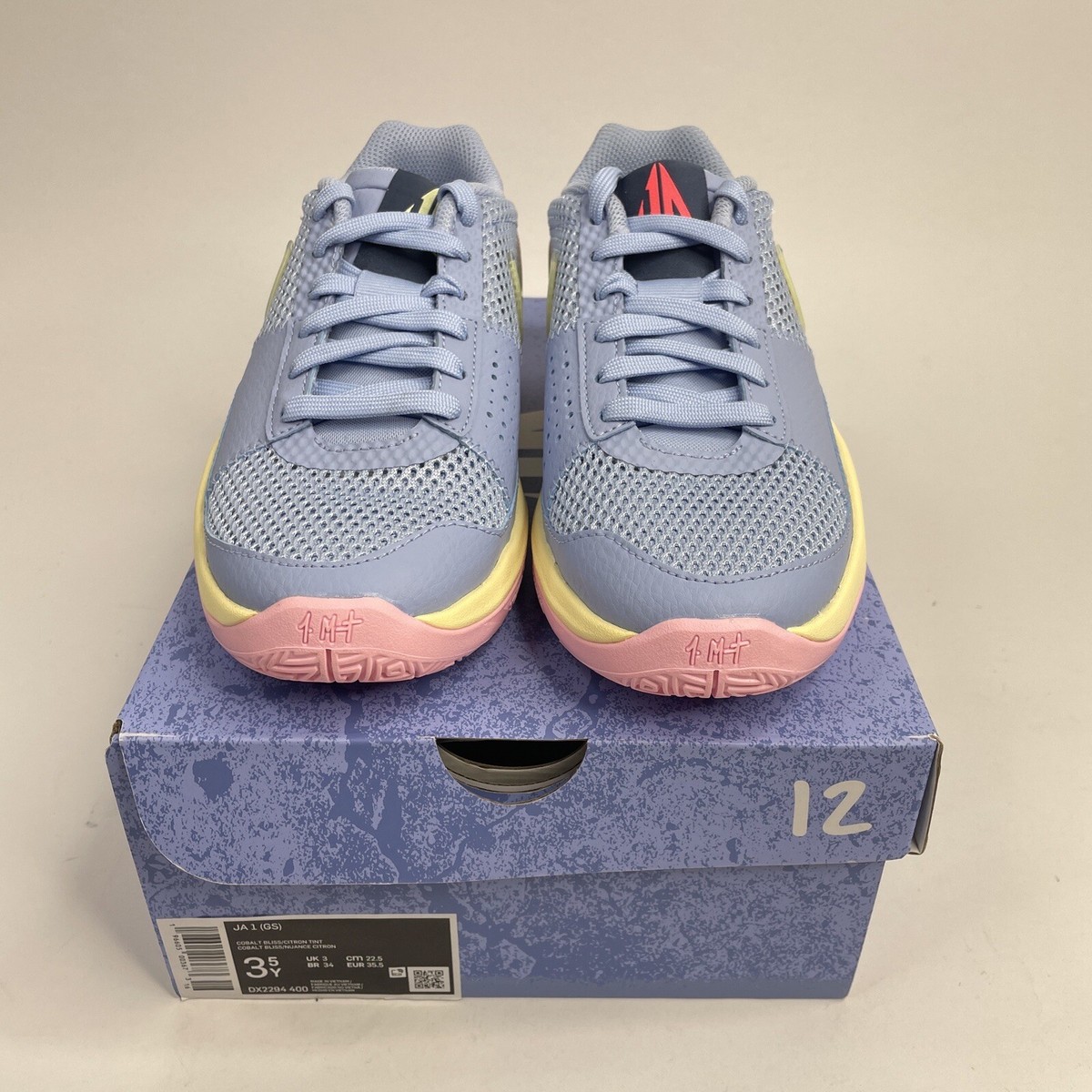 Nike Ja Morant 1 Day One-Cobalt Bliss/Hot Punch/Soft Pink
