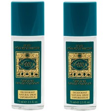 4711 GENUINE COLOGNE WATER Original Eau de Cologne Natural Deodorant 2 x 75ml