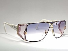NEW VINTAGE CAZAL MOD 955 354 TRANSLUCENT 1980'S MADE IN WEST GERMANY SUNGLASSES