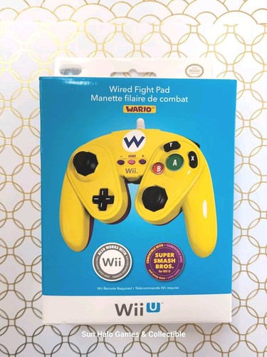 NEW Wario Wired Fight Pad Nintendo Wii/Wii U PDP Controller Sealed - Picture 1 of 9