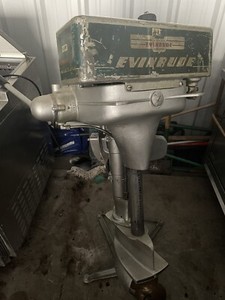 1946 Evinrude Speedtwin Outboard 22.5 HP Model 6035