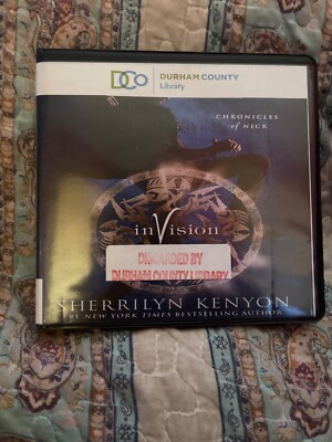 Shelf203 Audiobook~ Invision- Sherrilyn Kenyon- unabridged- 6CDs