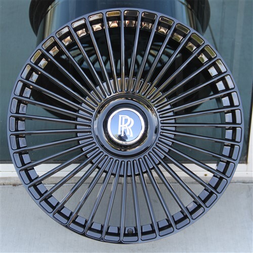 (4)SET 24" 24X10 5X112/5X120 ET+20MM FLOW FORGED WHEELS FIT ROLLS ROYCE PHANTOM