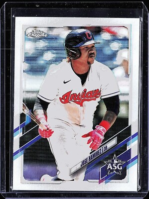  2021 Topps Chrome Update Jose Ramirez 2021 All-Star Game REFRACTOR #ASC-18 