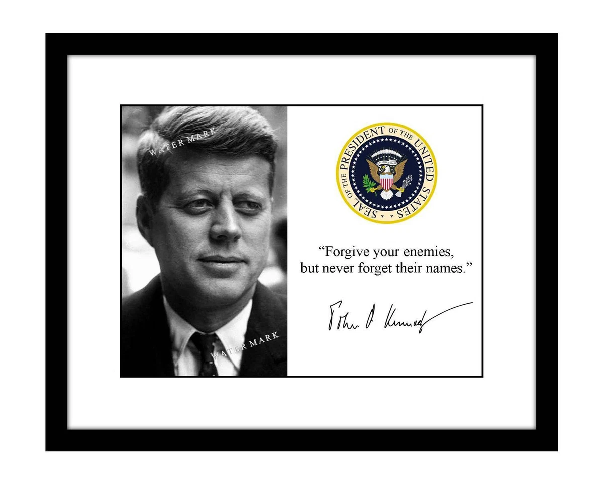 John F Kennedy Signed In John F. Kennedy Collectibles 1961-1963