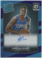 2017/18 Donruss Optic JAWUN EVANS 
