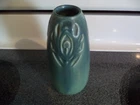 ROOKWOD 1904 VINTAGE ART  POTTERY GREEN MATTE 6.5" VASE EXCELLENT!!