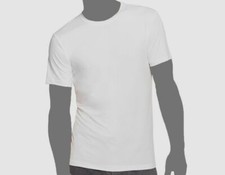  22 32 Degrees Cool Men's White Crew Neck Soft Short Sleeve T-Shirt Size M