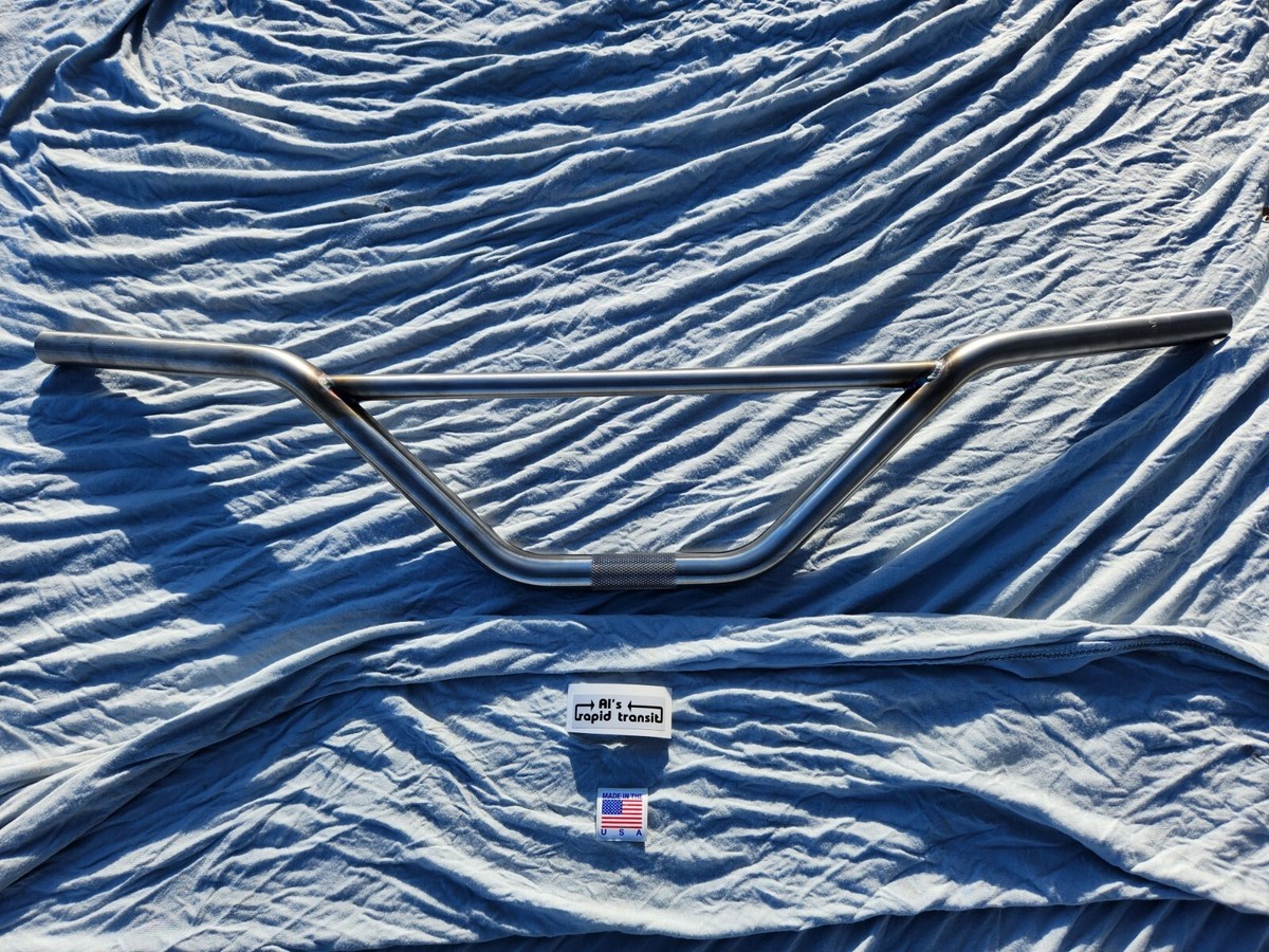 AL'S RAPID TRANSIT ハンドルバー New Al's Rapid Transit Stainless Steel Cruiser Bars Kos