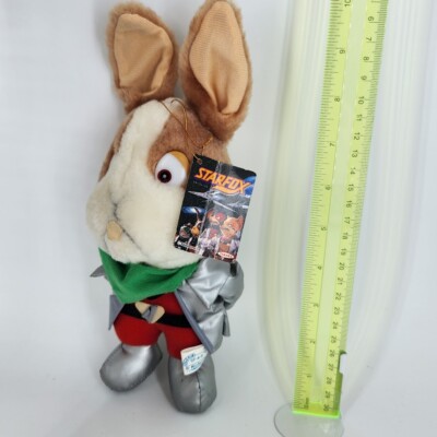 超激レア 非売品 1993年 スターフォックス ペッピー・ヘア ぬいぐるみ Starfox Plush 1993 TAKARA Peppy Hare 8