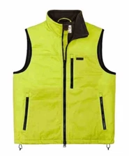Filson Tin Cloth Primaloft Vest 20248735 Laser Green Insulated Bright Waxed CC