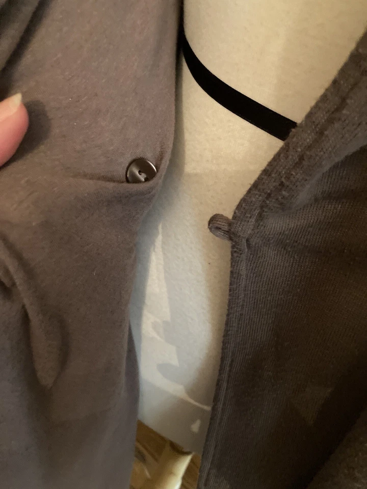 Soma Intimates women’s Robe Rayon Blend Jeweled Brown Knee Length Size-Lg Soft - Image 4 of 4