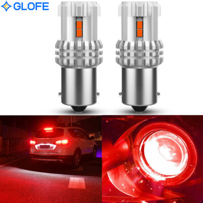 4x 1156 7506 P21W Red LED Brake Stop Tail Light Bulbs Canbus Error Free 4x 1156 7506 P21W Red LED Brake Stop Tail Light Bulbs Canbus Error Free