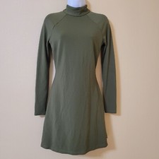 Fabletics Dress Womens Small Green Racquel Back Twist Athleisure Boho Sporty