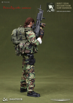 ミリタリー DAMTOYS Navy Seal Recon Team SAW Gunner ミリタリー NAVY SEAL RECONTEAM SAW GUNNER Dragon-Models.de | NAVY