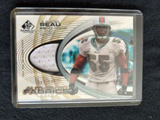 Junior Seau /100  Certified Game Used Jersey  Card  (Inventory #B)