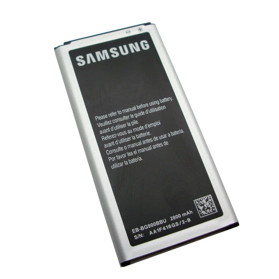 Samsung Galaxy S5 Cell Phone Battery EB-BG900BBU, 2800mAh, 3.85V Li-ion, 10.78Wh - Image 2 of 2