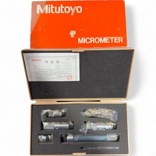 Mitutoyo IMZ-300 Inside Micrometer Set Bore Gauge Extension Rod Type Japan Boxed