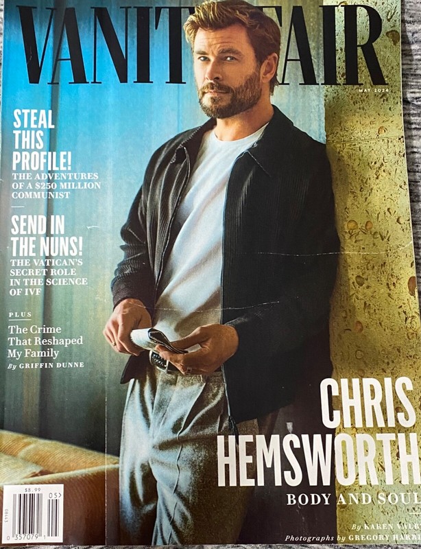 Vanity Fair CHRIS HEMSWORTH 5/24