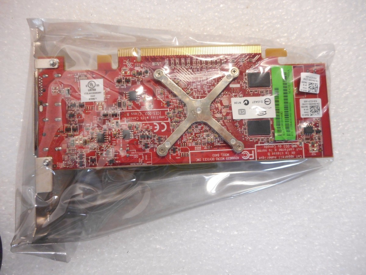 NEW Dell ATI Radeon HD 3470 256MB PCI Express x16 Full Height Video Card  W459D