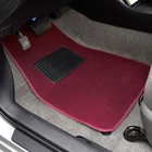 BDK 4pcs Set Universal Fit Car Truck Front Rear Vinyl Heel Pad Carpet Floor Mats
