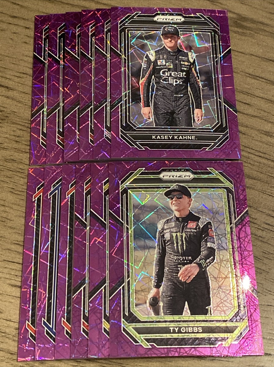 2023 Panini Nascar Racing PURPLE VELOCITY PRIZM PARALLEL You Pick