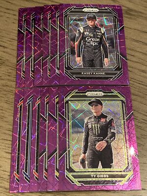 2023 Panini Nascar Racing PURPLE VELOCITY PRIZM PARALLEL You Pick