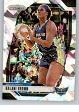 2024 Panini Prizm WNBA Prizms Ice #29 Kalani Brown Dallas Wings