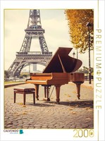 Calvendo Puzzle Melody In Paris | 2000 Pieces, Finished Size 35.4 × 26.4 In (90