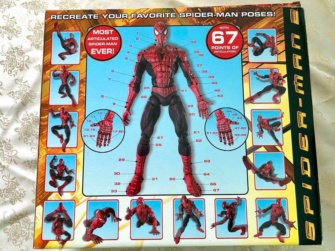 L*e様 Amazing Spider-Man 18インチ フィギュア Toy Biz Spider-Man 2 Movie The Amazing Spider-Man 18 Inch Action